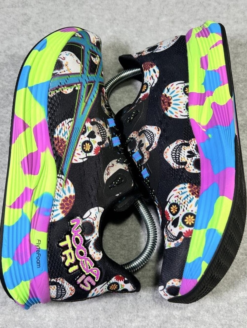 ASICS Gel Noosa Tri 15 Running Sneaker Shoe “Avant Garde Skull” Limited Edition